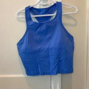 Ebb to Street Cropped Racerback Tank Top